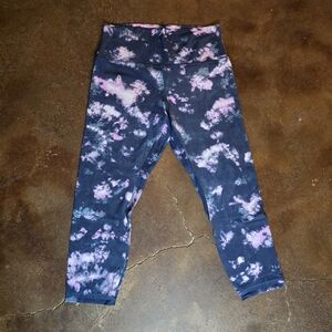 Lululemon Align Highrise Circulate Tie Dye Mineral Blue Multi